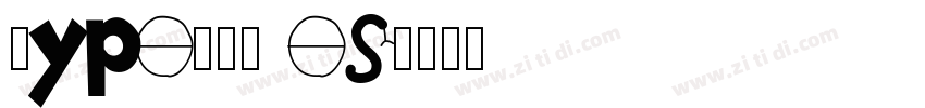 TypoPRO os字体转换